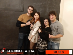 escape room mystery house torino La Bomba e la Spia