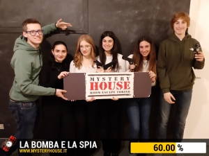 escape room mystery house torino La Bomba e la Spia