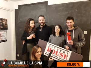 escape room mystery house torino La Bomba e la Spia