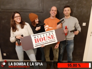 escape room mystery house torino La Bomba e la Spia