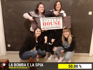 escape room mystery house torino La Bomba e la Spia