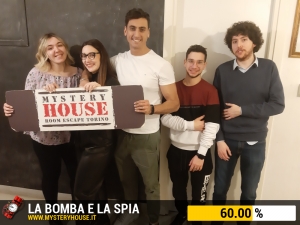 escape room mystery house torino La Bomba e la Spia