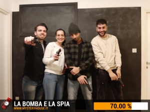 escape room mystery house torino La Bomba e la Spia