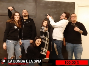 escape room mystery house torino La Bomba e la Spia