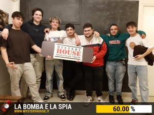 escape room mystery house torino La Bomba e la Spia