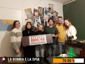 escape room mystery house torino La Bomba e la Spia