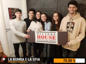 escape room mystery house torino La Bomba e la Spia