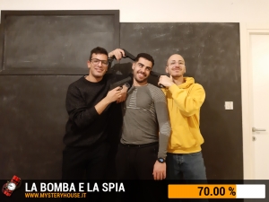 escape room mystery house torino La Bomba e la Spia