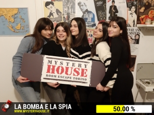 escape room mystery house torino La Bomba e la Spia