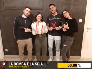 escape room mystery house torino La Bomba e la Spia