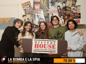 escape room mystery house torino La Bomba e la Spia