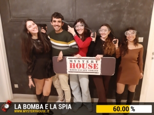 escape room mystery house torino La Bomba e la Spia