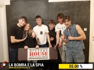 escape room mystery house torino La Bomba e la Spia