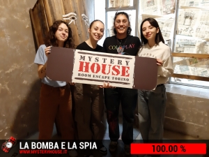 escape room mystery house torino La Bomba e la Spia