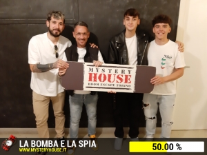 escape room mystery house torino La Bomba e la Spia