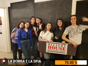 escape room mystery house torino La Bomba e la Spia