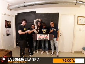 escape room mystery house torino La Bomba e la Spia