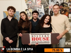 escape room mystery house torino La Bomba e la Spia