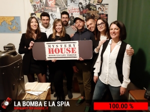 escape room mystery house torino La Bomba e la Spia