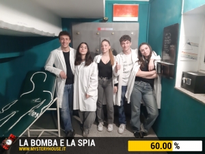 escape room mystery house torino La Bomba e la Spia