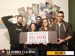 escape room mystery house torino La Bomba e la Spia