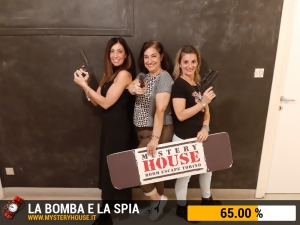 escape room mystery house torino La Bomba e la Spia