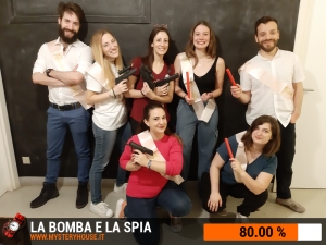 escape room mystery house torino La Bomba e la Spia