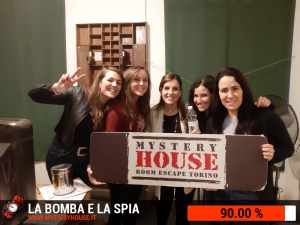 escape room mystery house torino La Bomba e la Spia