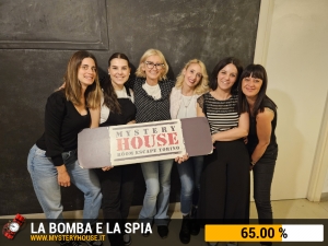 escape room mystery house torino La Bomba e la Spia