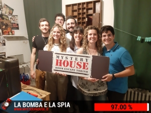 escape room mystery house torino La Bomba e la Spia