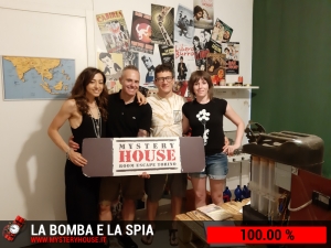 escape room mystery house torino La Bomba e la Spia