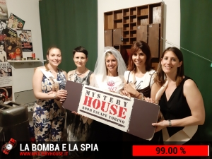 escape room mystery house torino La Bomba e la Spia