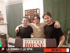 escape room mystery house torino La Bomba e la Spia