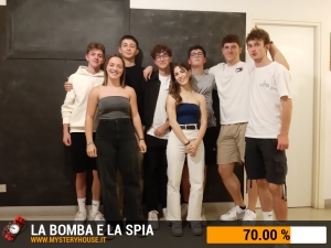 escape room mystery house torino La Bomba e la Spia