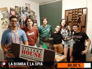 escape room mystery house torino La Bomba e la Spia