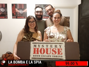 escape room mystery house torino La Bomba e la Spia