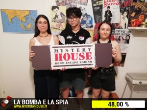 escape room mystery house torino La Bomba e la Spia