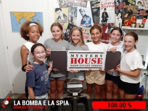 escape room mystery house torino La Bomba e la Spia