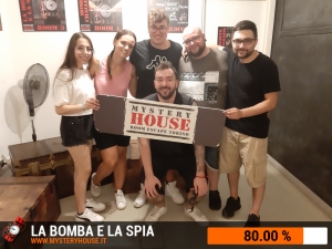 escape room mystery house torino La Bomba e la Spia