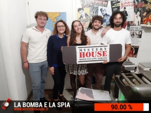 escape room mystery house torino La Bomba e la Spia