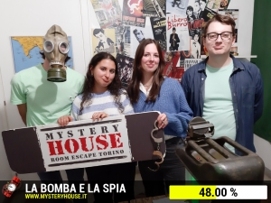 escape room mystery house torino La Bomba e la Spia