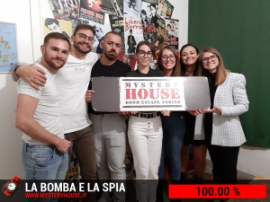 escape room mystery house torino La Bomba e la Spia