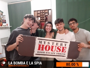 escape room mystery house torino La Bomba e la Spia