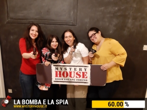 escape room mystery house torino La Bomba e la Spia