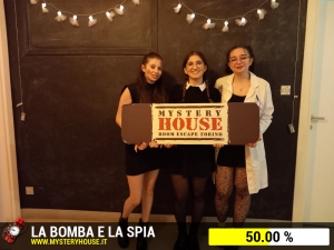 escape room mystery house torino La Bomba e la Spia