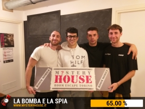 escape room mystery house torino La Bomba e la Spia