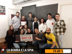 escape room mystery house torino La Bomba e la Spia