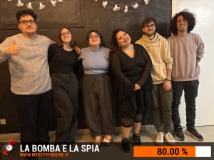 escape room mystery house torino La Bomba e la Spia