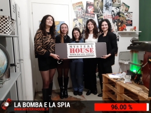 escape room mystery house torino La Bomba e la Spia