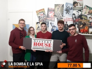 escape room mystery house torino La Bomba e la Spia